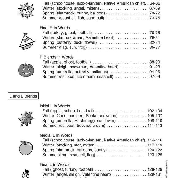 Seasonal Artic Word Search Activity Sheets: for S, R, L, Blends, SH, CH, TH - Picture 4 of 9